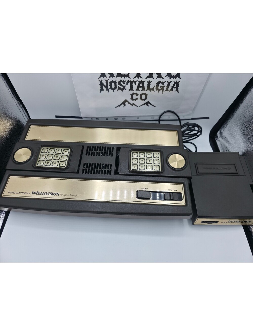 Intellivision System with Voice Synthesis Module
